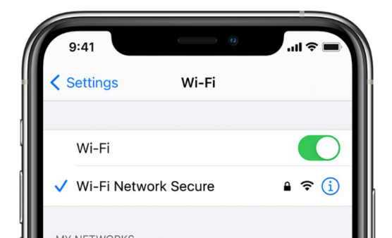 咸阳苹果手机维修分享iPhone遇Wi-Fi漏洞怎么办 